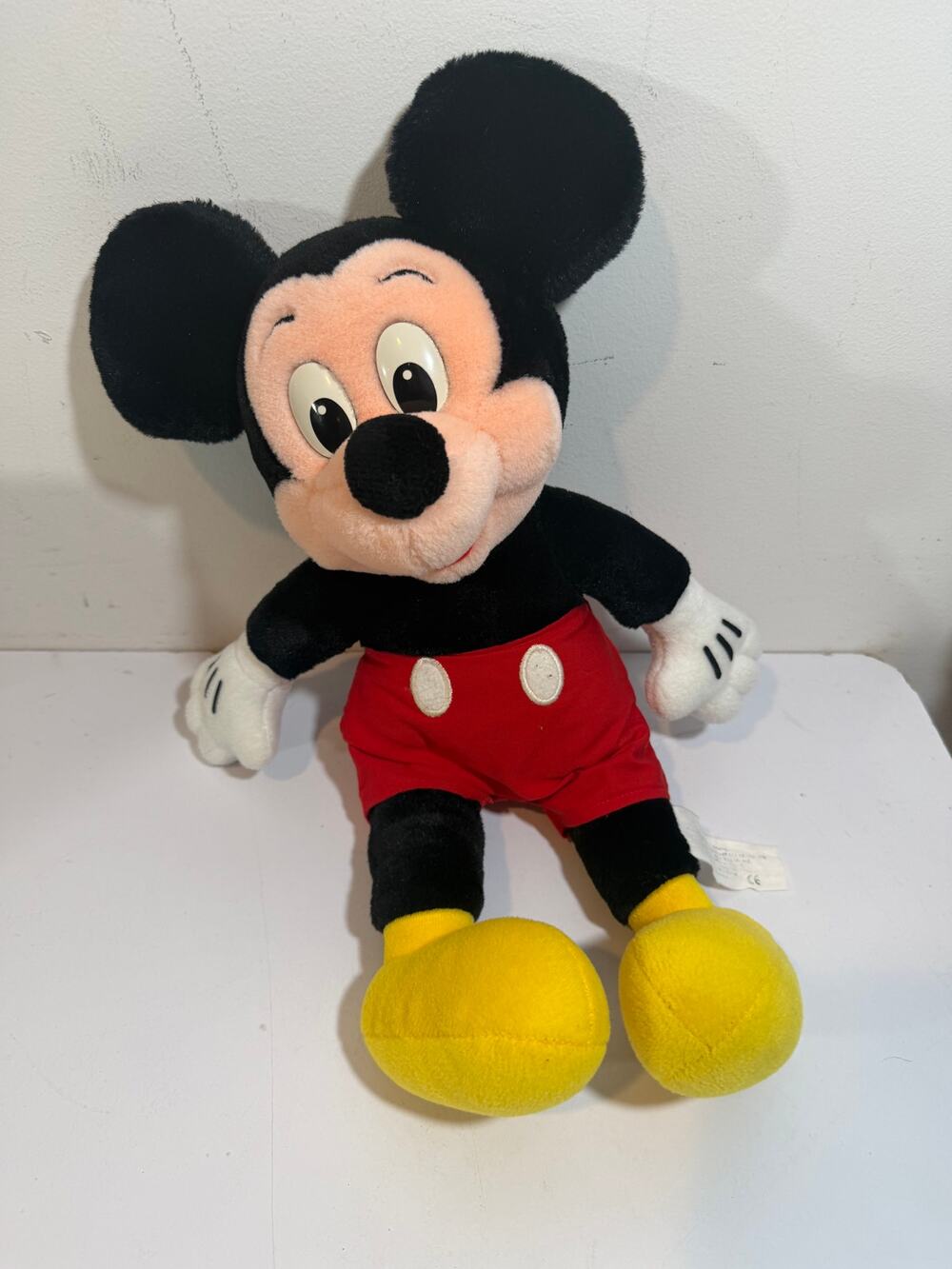 Disney Store Mickey Mouse Plush Stuffed Animal Toy Vintage Collectible Large 18"